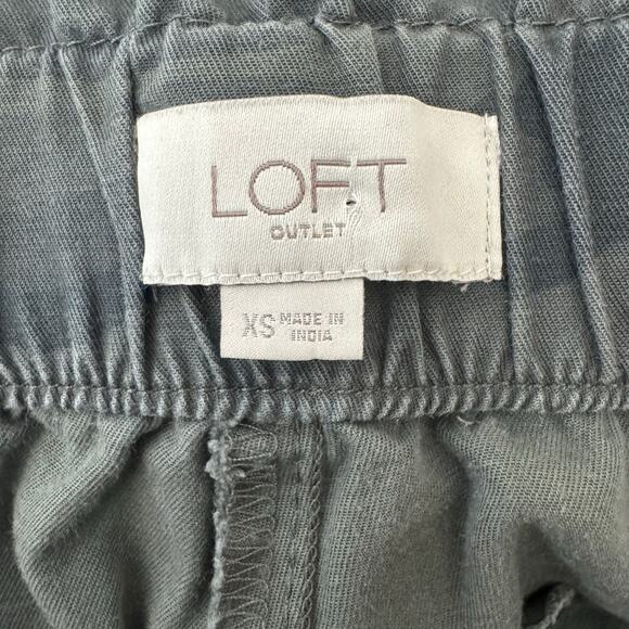 Loft High Rise Camo Joggers Womens Size XS Casual Comfort Boho Grunge Army Pants - Picture 3 of 14
